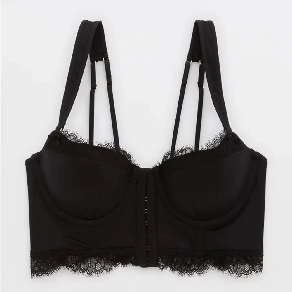 NWT aerie show off shine corset balconette bra - Picture 3 of 12